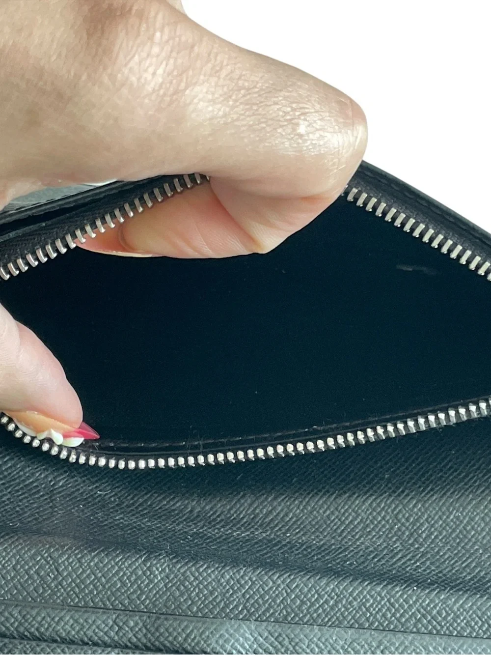 Louis Vuitton Damier Graphite Brazza Long Wallet